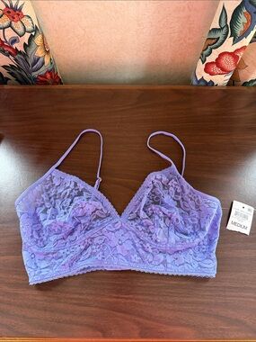 INC International Concepts Lavender Lace Bralette - Purple